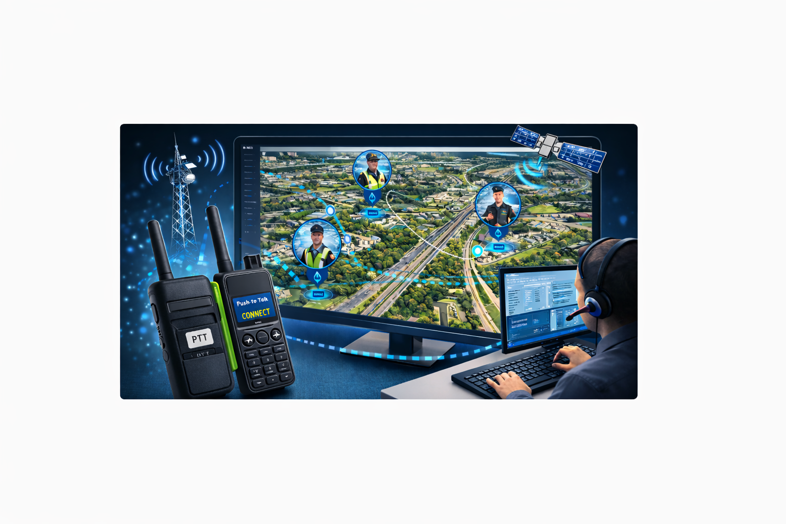 ¿Qué es un radio PoC?