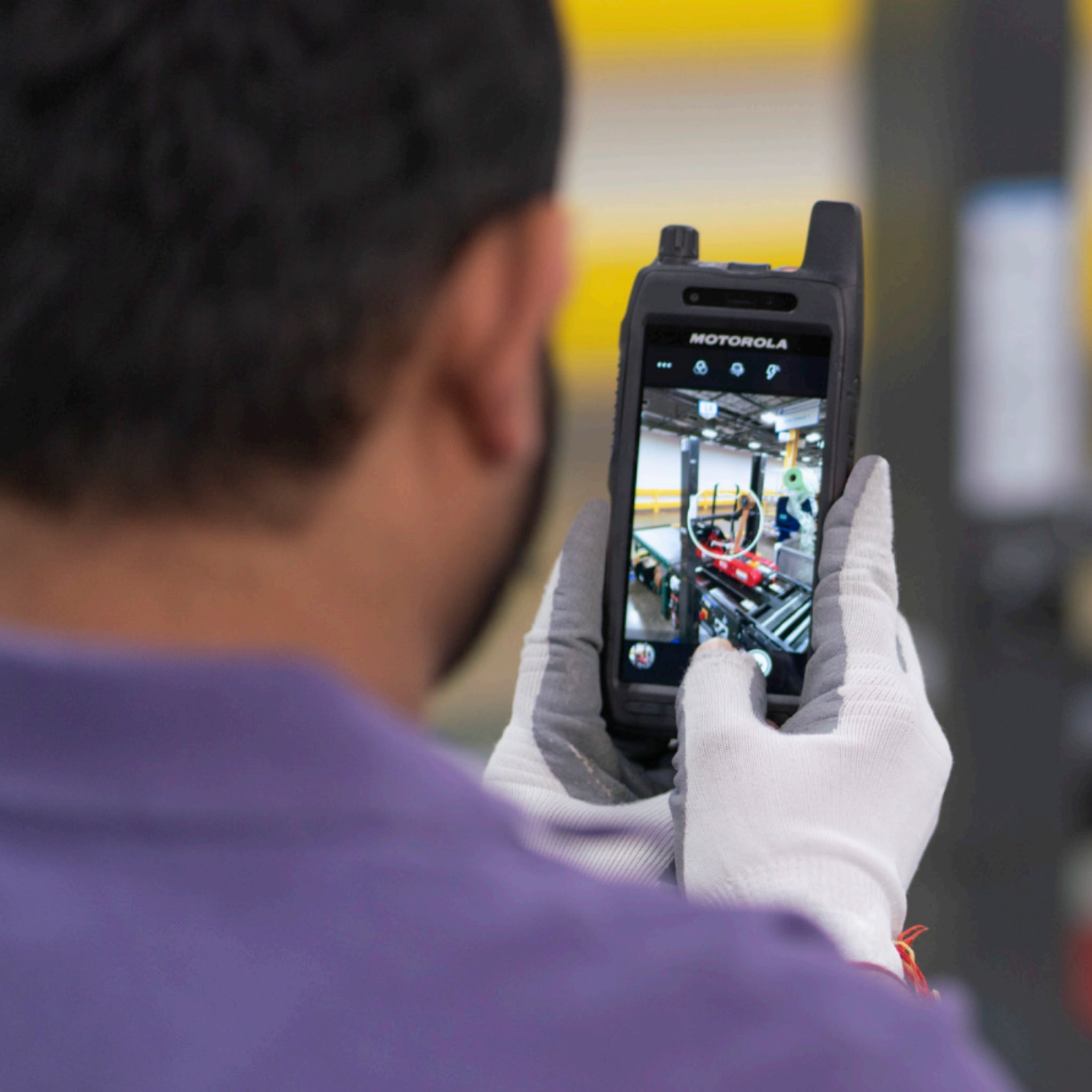 Celular Motorola Evolve Intrínsecamente Seguro