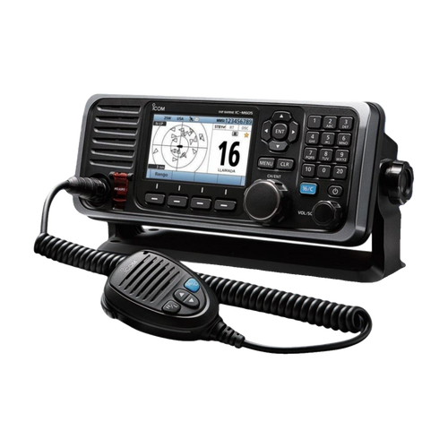 icom ic m605 radio marino para embarcaciones