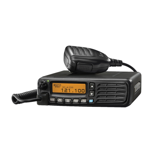 radio aeronáutico icom ic a120 base