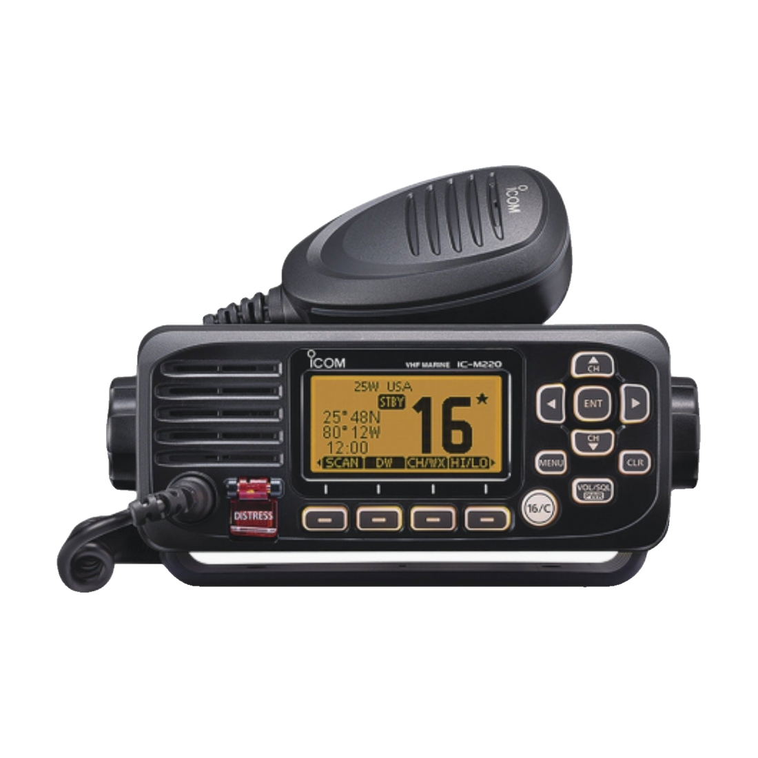 radio marino fijo icom ic m220 vhf