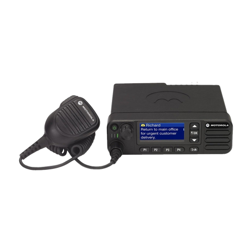 Radio móvil Motorola DGM5500E digital MOTOTRBO para vehículos y despacho